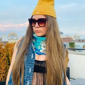 Oakley 100%Wool High Visibility Thin Soft Ski Hat small